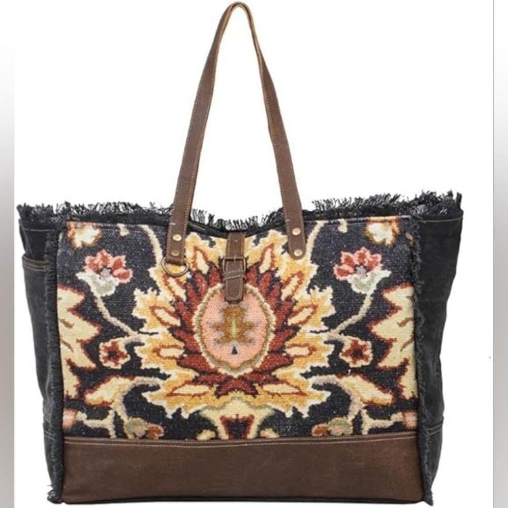 Myra Weekender Bag in Fern